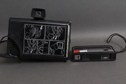 Lot :
- POLAROID
Camera model EE66
- KODAK
Instamatic...