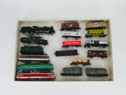 JOUEF and LIMA :
Important lot of locomotives,...