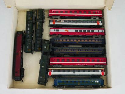 JOUEF and LIMA :
Important lot of locomotives,...