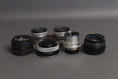 Lot:
- 1 MC Pentacon Prakticar lens 1:1.8...