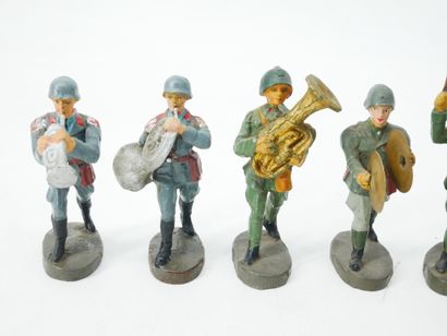 ELASTOLIN (Germany) :
Ensemble de 13 figurines...