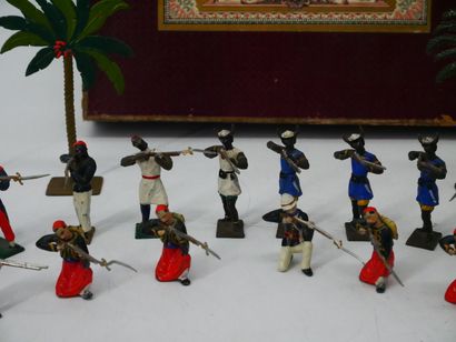 Painted sinkers (Made in France) :
Lot including:...