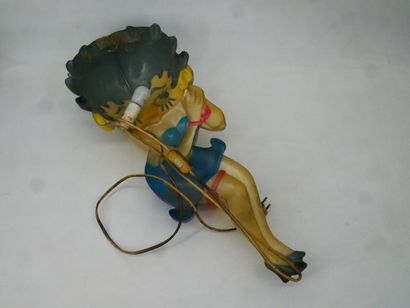 Lot including:
- 1 bottle-shaped lamp by...