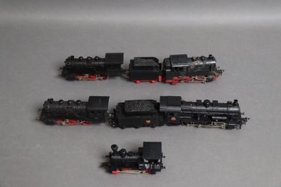 FLEISHMANN (HO)
Set of 5 steam locomotives...