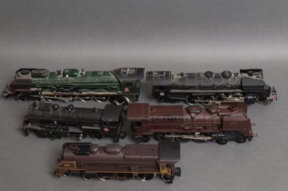 JOUEF (HO)
SNCF set including 5 steam locomotives...