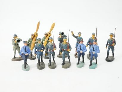 ELASTOLIN (Germany) :
Ensemble de 13 figurines...