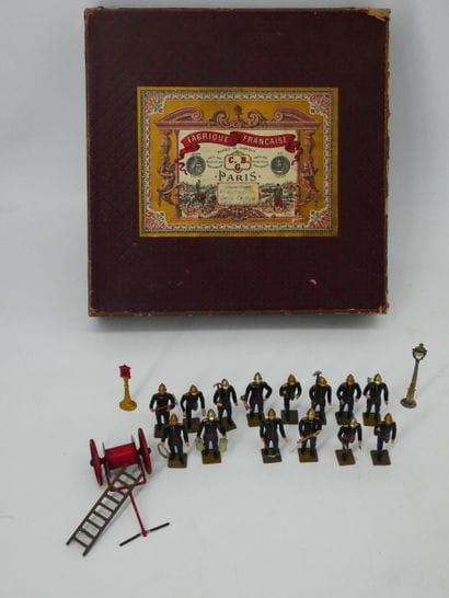 Painted sinkers (Made in France) :
Lot including:...
