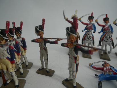 STARLUX:
Painted lead set including 4 riders...