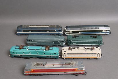 JOUEF (HO)
SNCF set of 7 locomotives: BB2001,...