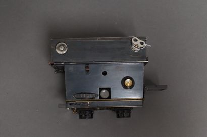 Verascope with two obj. E Krauss Tessar Zeiss...