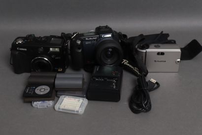 Lot :
- CANON
Powershot G2 camera, obj. Canon...