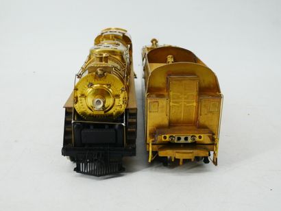 KTM (Japan):
Unpainted metal locomotive and...