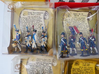 CBG (France):
Lot of painted lead soldiers,...