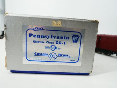 KMT (Japan):
Pennsylvania GG-1
Metal locomotive.
Electric...