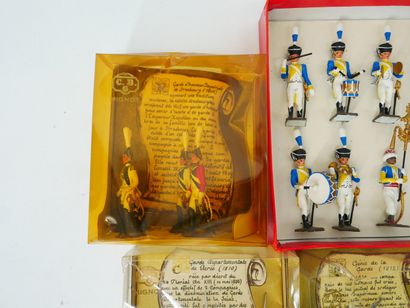 CBG (France):
Lot of painted lead soldiers,...