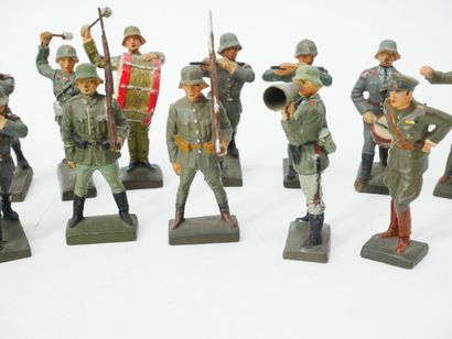 LINEOL (Germany) :
Ensemble de 15 figurines...