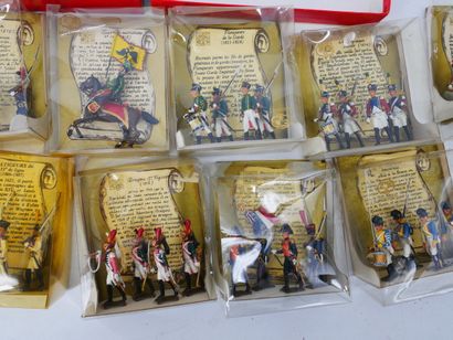 CBG (France):
Lot of painted lead soldiers,...