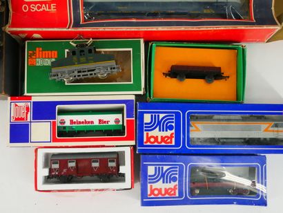 JOUEF and LIMA :
Important lot of locomotives,...