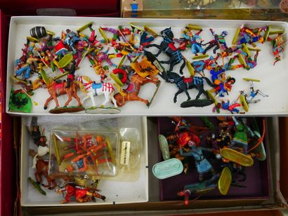 ELASTOLIN (Germany) :
Important lot of painted...