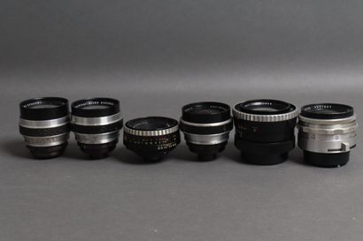 CARL ZEISS JENA
- 2 lenses Cardinar 4/100
-...