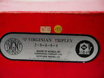 SAMHONG SA (Korea) :
VIRGINIAN Triplex 2-8-8-8-4
Metal...
