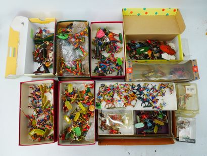 ELASTOLIN (Germany) :
Important lot of painted...