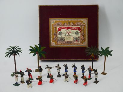 Painted sinkers (Made in France) :
Lot including:...