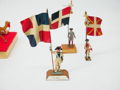CBG (France):
Lot of painted lead soldiers,...