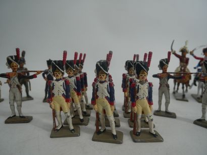 STARLUX:
Painted lead set including 4 riders...