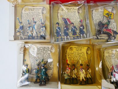 CBG (France):
Lot of painted lead soldiers,...