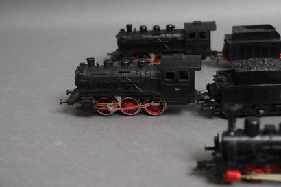 FLEISHMANN (HO)
Set of 5 steam locomotives...