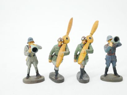ELASTOLIN (Germany) :
Ensemble de 13 figurines...