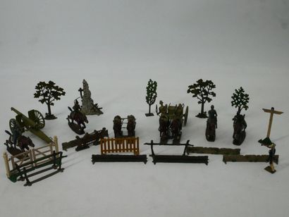Painted sinkers (Made in France) :
Lot including:...