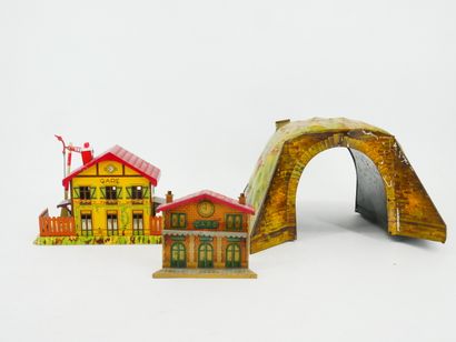 Set of model railways including: 
- 1 MARKLIN...