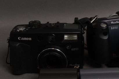 Lot :
- CANON
Powershot G2 camera, obj. Canon...
