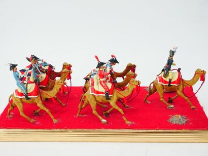 CBG (France):
Lot of painted lead soldiers,...