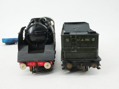 MUGNIER :
PLM 231 4-6-2
Locomotive and tender...