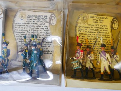 CBG (France):
Lot of painted lead soldiers,...