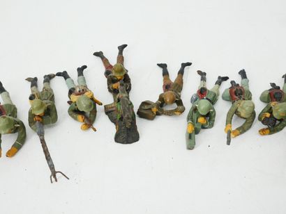 ELASTOLIN (Germany) :
Set of 15 figures in...