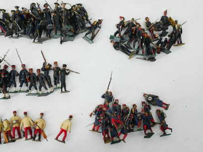 Important set of 190 painted lead soldiers:...