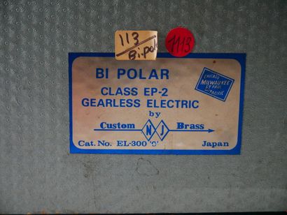 KMT (Japan):
BI POLAR Class EP-2 GERLESS...