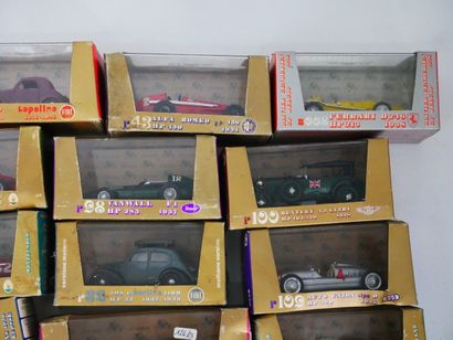 BRUMM 
Lot comprenant 30 voitures en métal...