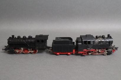 FLEISHMANN (HO)
Set of 5 steam locomotives...