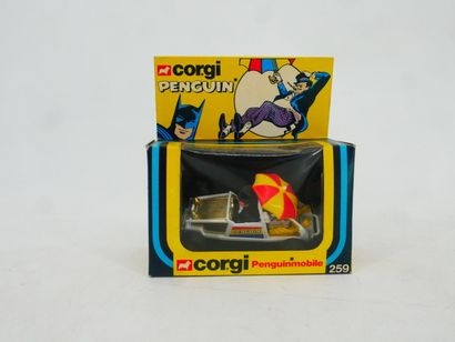 CORGI 
Penguin painted metal car.
DC Comics...