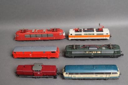 ROCO - ROWA - FLEISHMANN (HO)
Set of 6 DB...