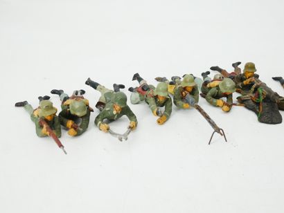 ELASTOLIN (Germany) :
Set of 15 figures in...