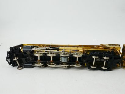 KTM (Japan):
Unpainted metal locomotive and...