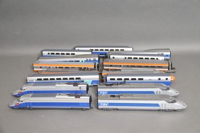JOUEF - LIMA (HO)
Set of SNCF TGV locomotives...