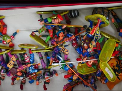 ELASTOLIN (Germany) :
Important lot of painted...