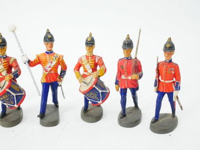 ELASTOLIN (Germany):
Set of 6 figures in...